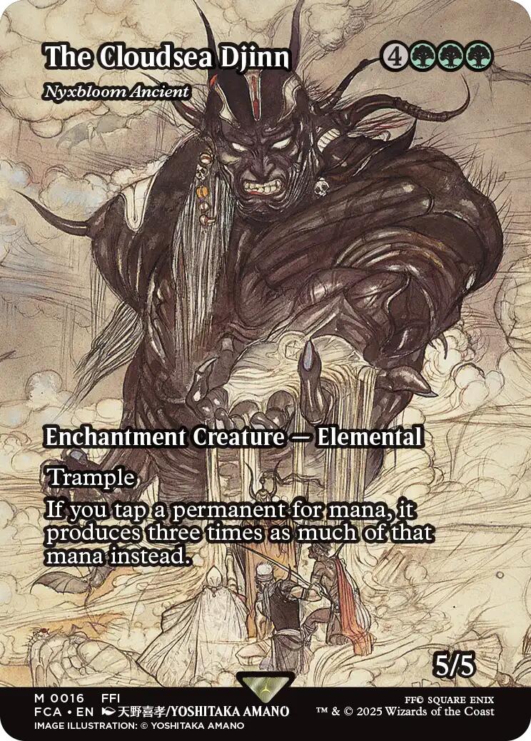 The Cloudsea Djinn Nyxbloom Ancient Showcase