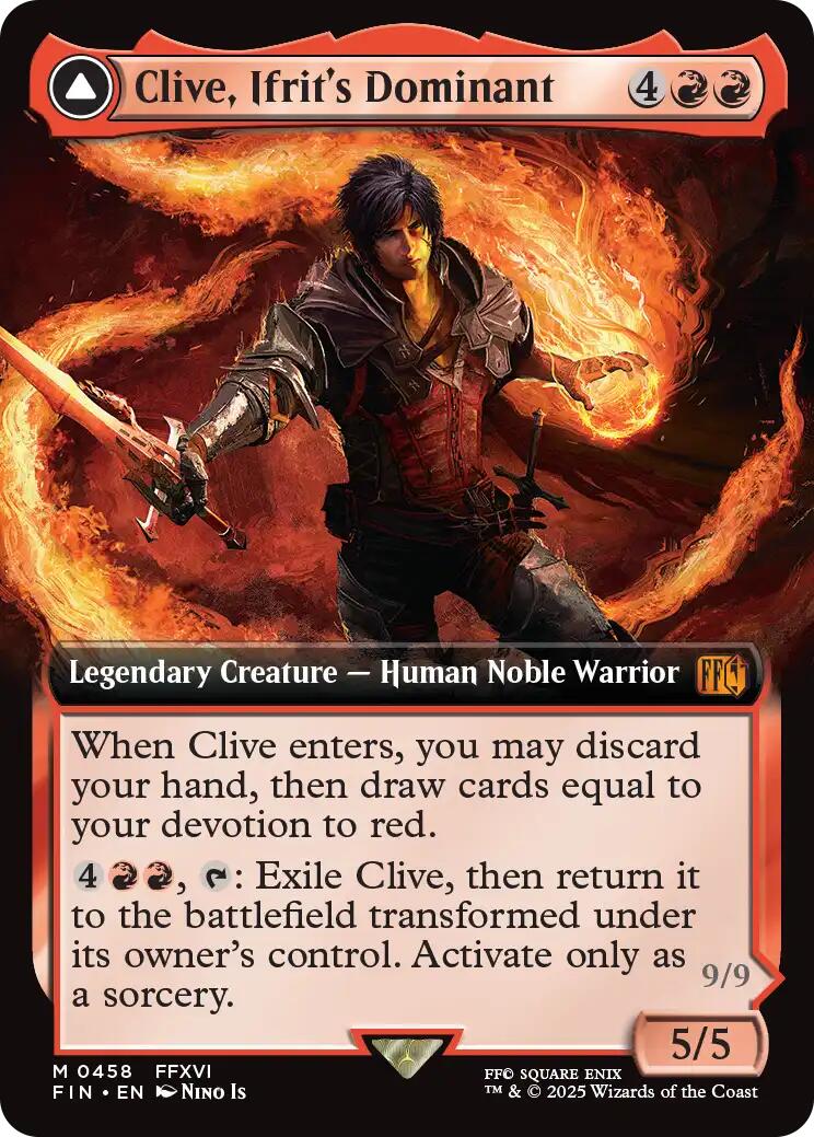 Clive Ifrits Dominant Extended Art