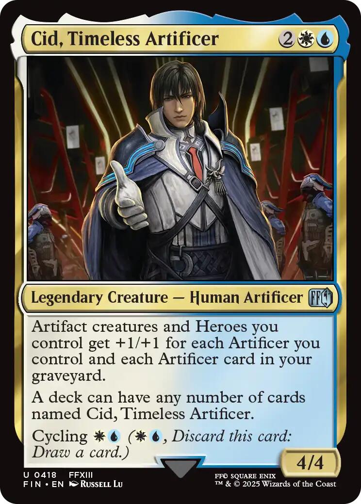 Cid Timeless Artificer 0
