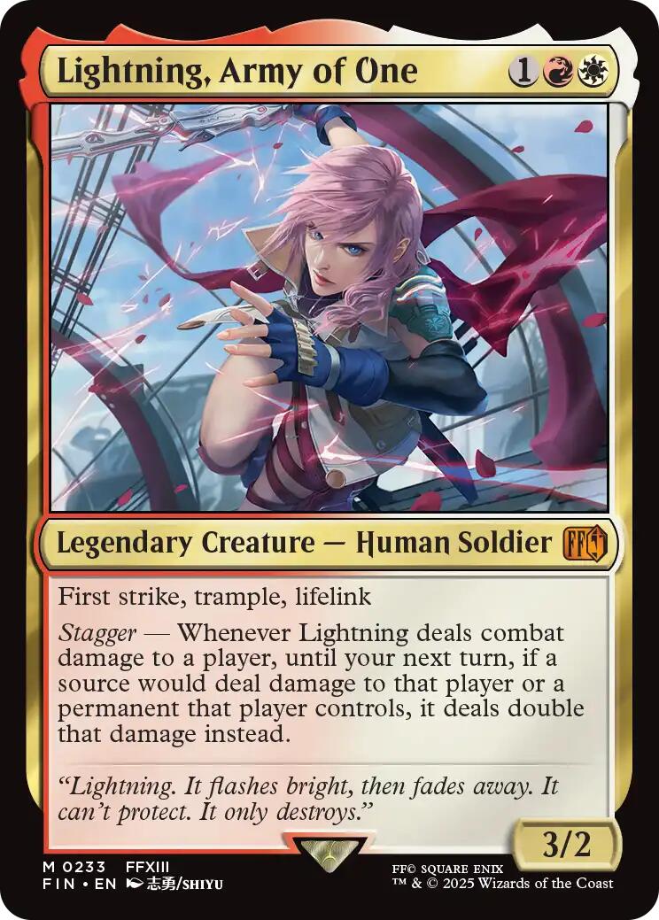 Lightning Army of One
