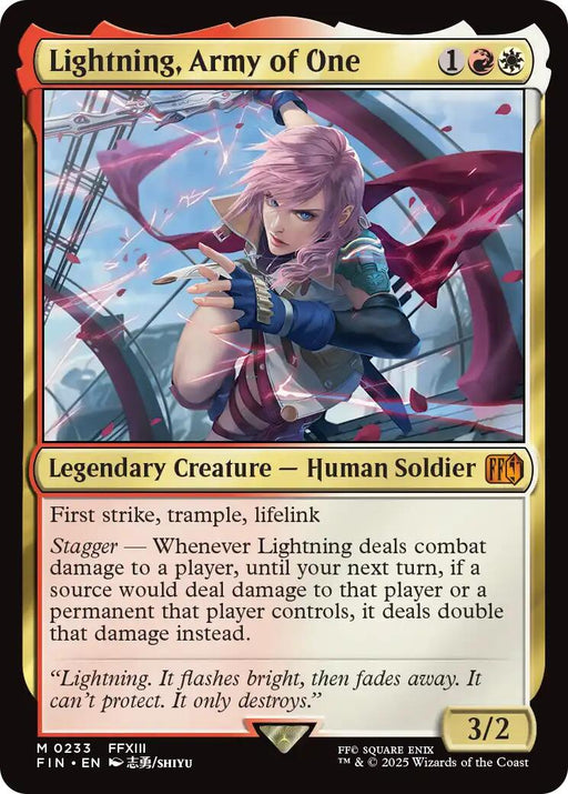 Lightning Army of One
