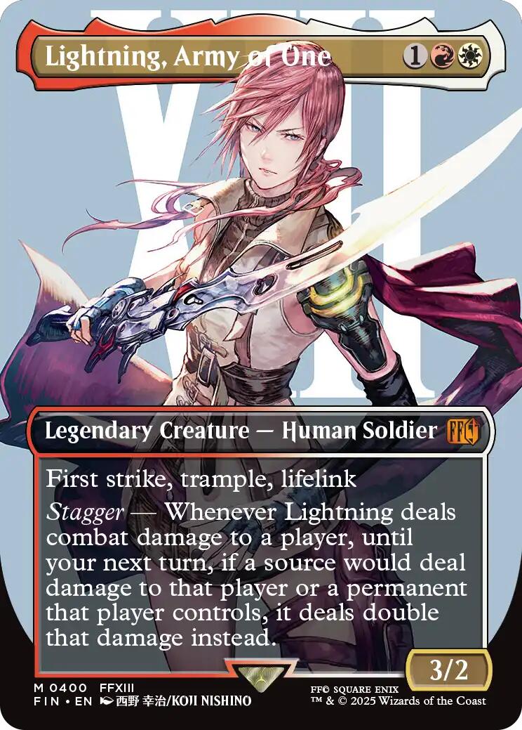 Lightning Army of One 0 Borderless