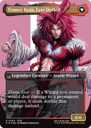 Kuja, Genome Sorcerer (Borderless) (Surge Foil) (Back)