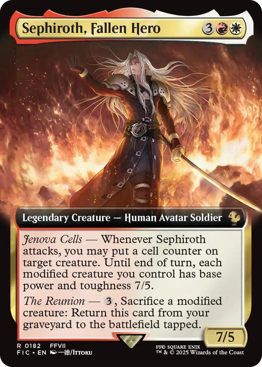 Sephiroth Fallen Hero Extended Art