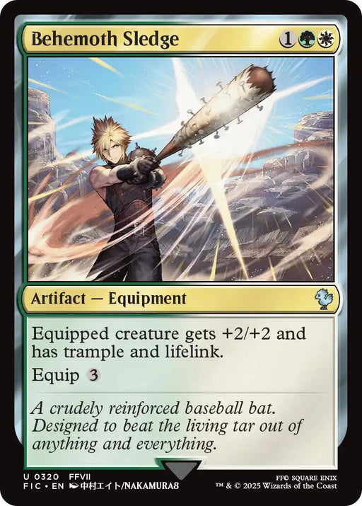 Behemoth Sledge - Commander: FINAL FANTASY #320 Magic: The Gathering card