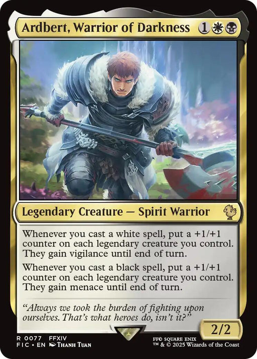Ardbert, Warrior of Darkness