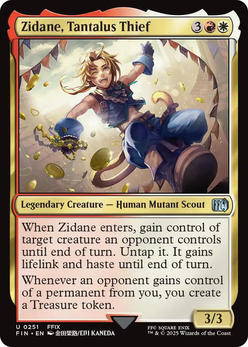 Zidane Tantalus Thief