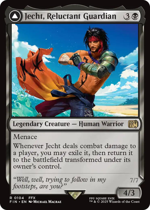 Jecht Reluctant Guardian