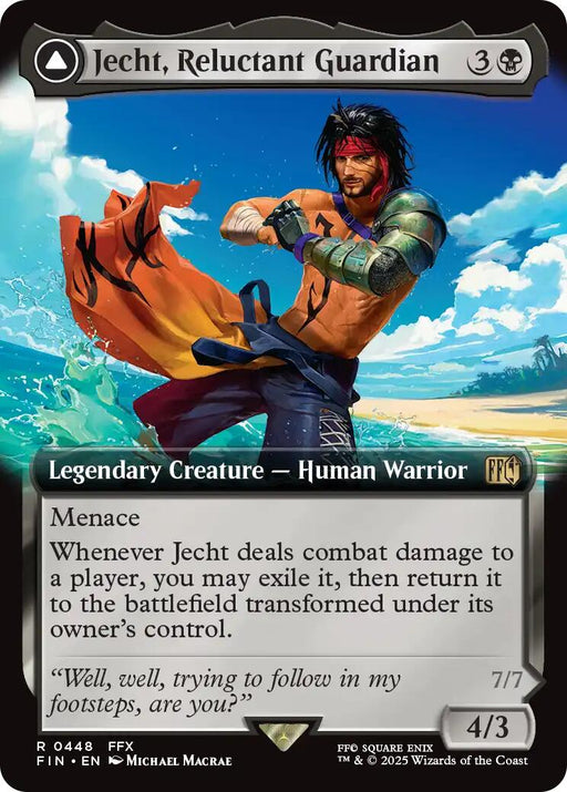 Jecht Reluctant Guardian Extended Art