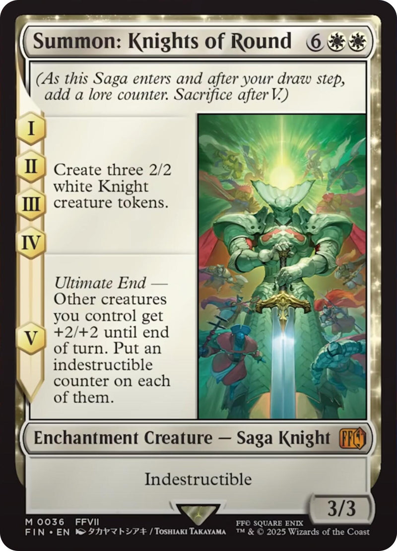 Summon Knights of Round