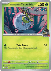 Team Rockets Tarountula