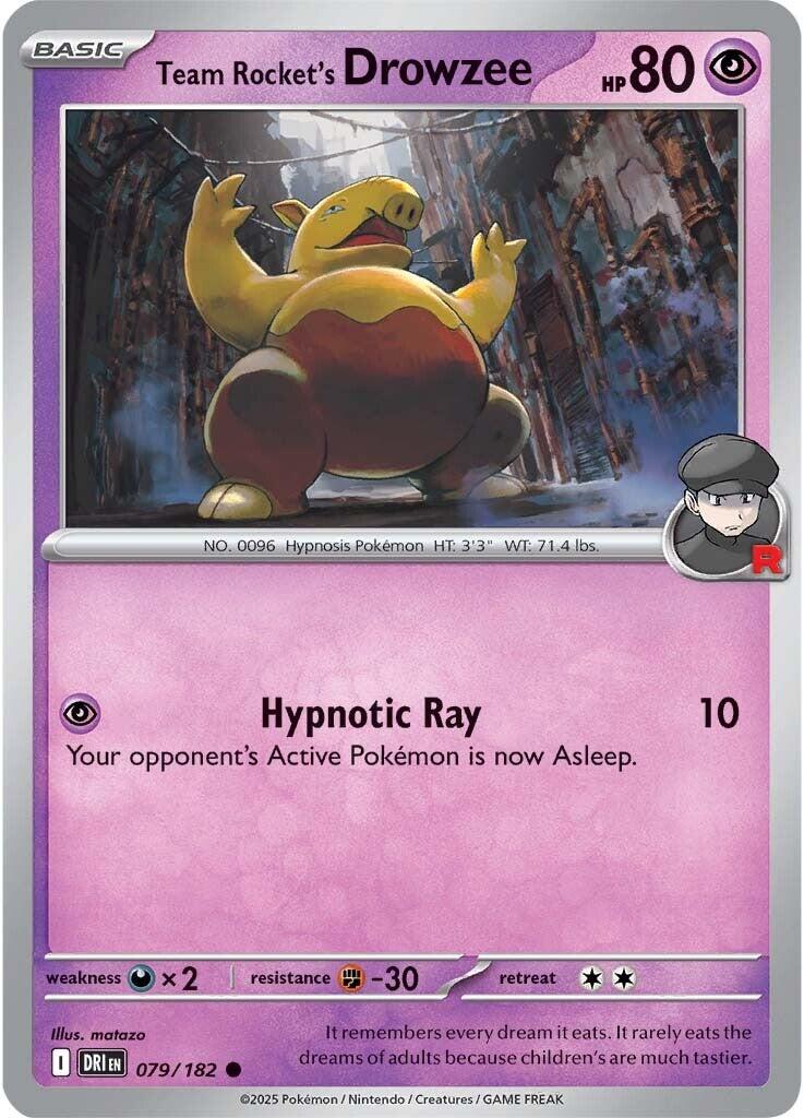 Team Rockets Drowzee