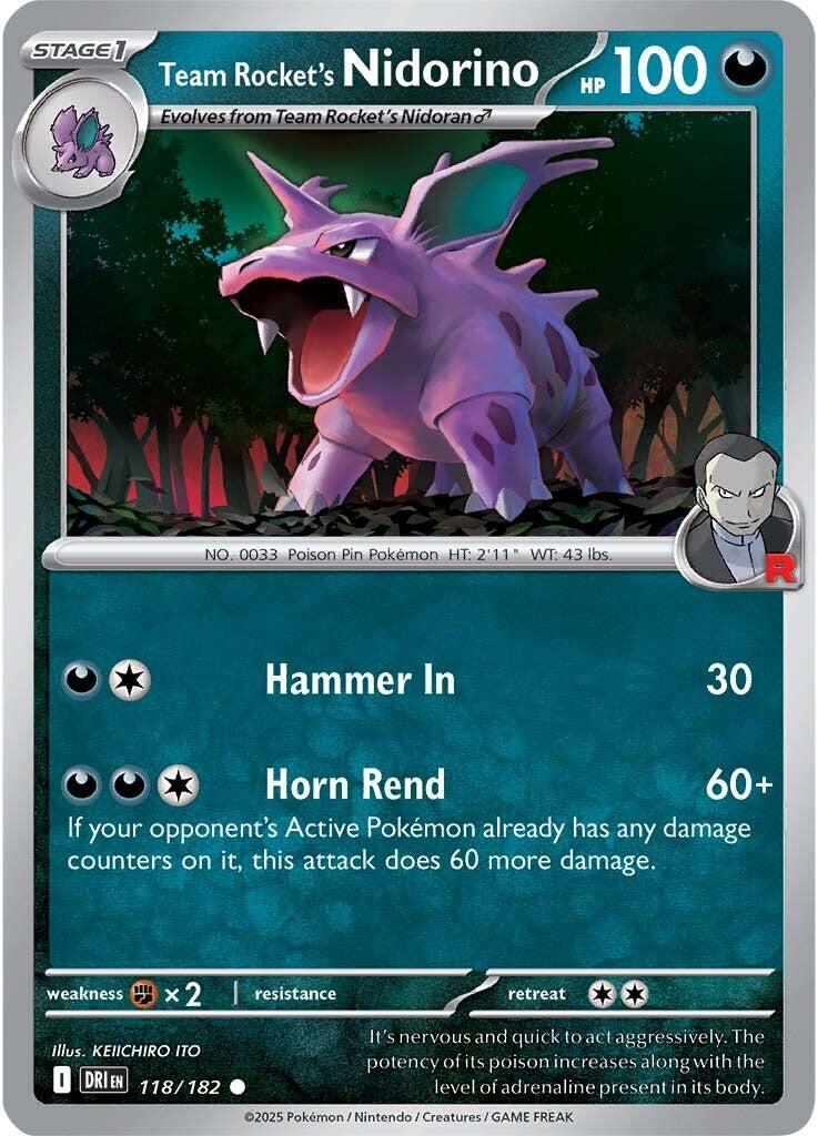 Team Rockets Nidorino