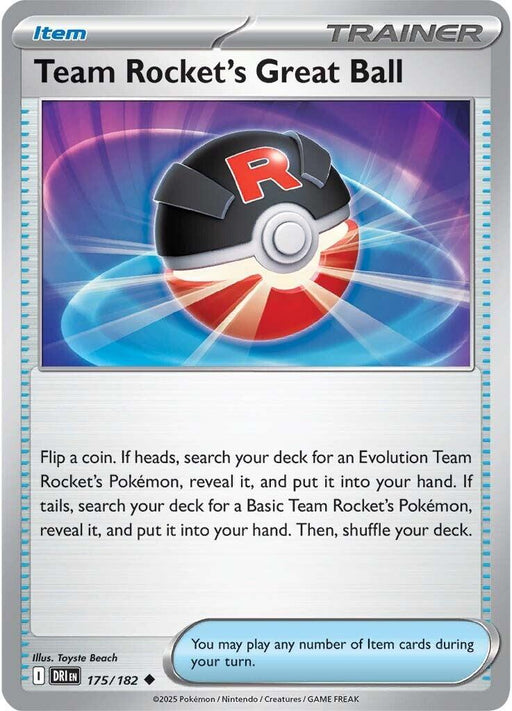 Team Rockets Great Ball