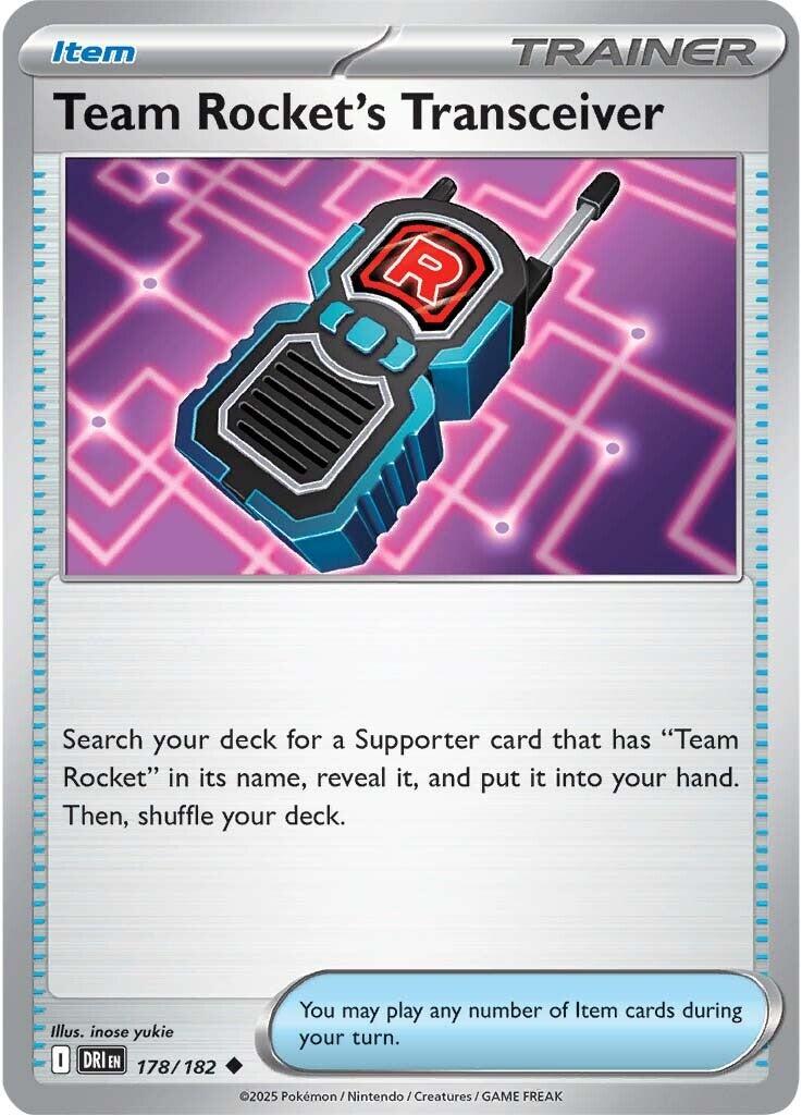 Team Rockets Transceiver