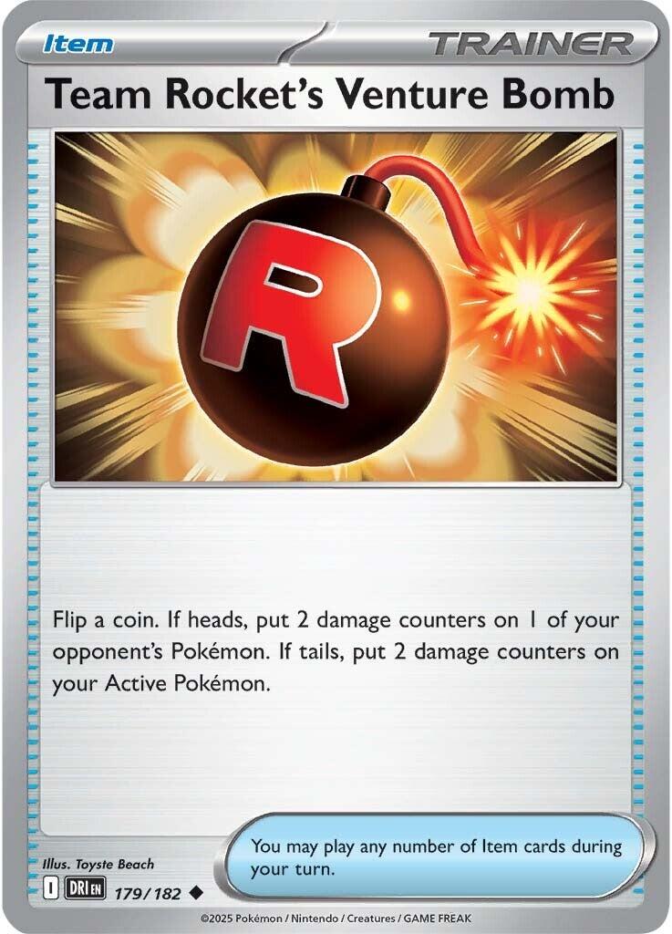 Team Rockets Venture Bomb