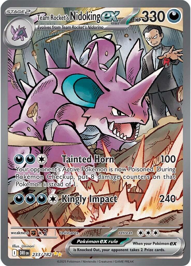 Team Rockets Nidoking ex