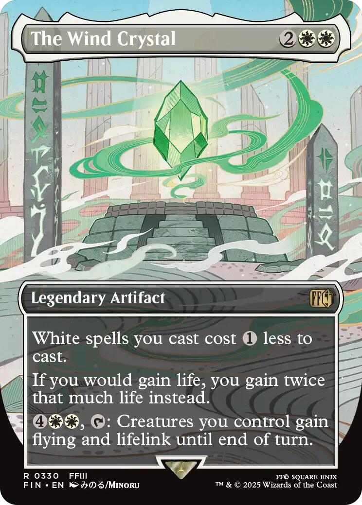 The Wind Crystal Borderless