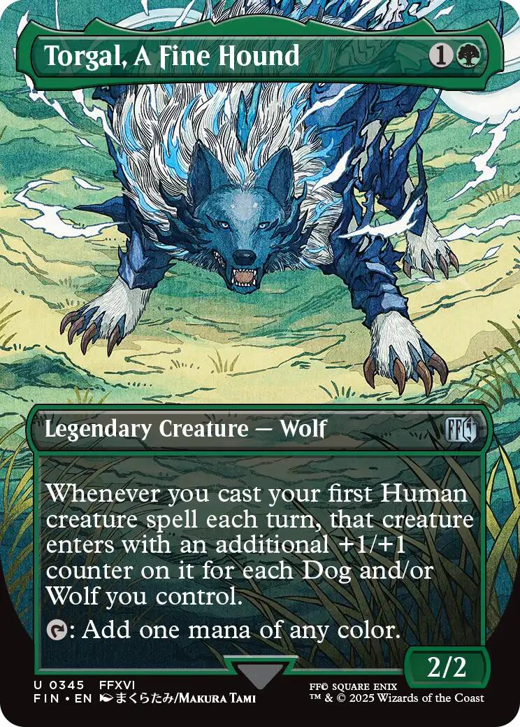 Torgal A Fine Hound Borderless