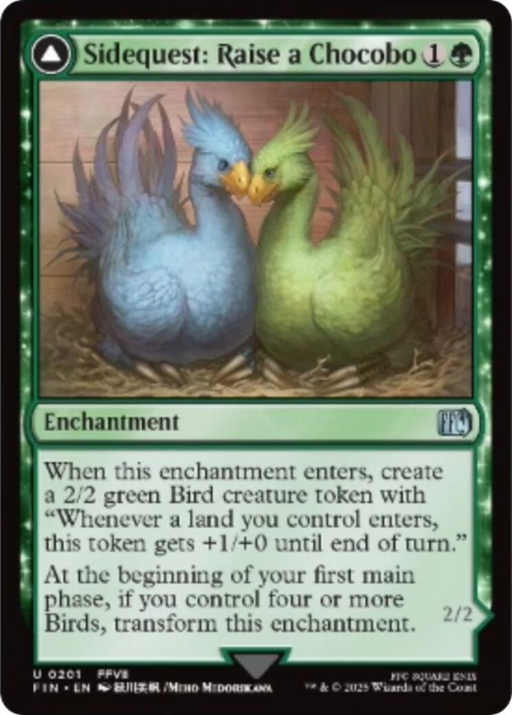 Sidequest Raise a Chocobo