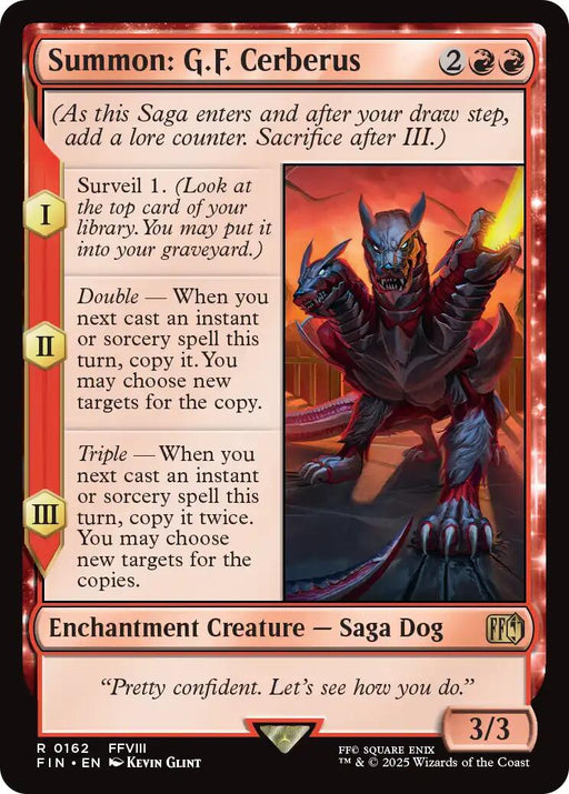 Summon GF Cerberus