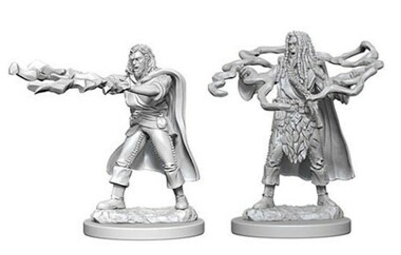 Dungeons & Dragons: Nolzur's Marvelous Unpainted Miniatures - Human Male Sorcerers