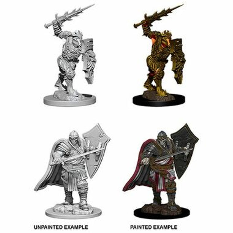 Dungeons & Dragons: Nolzur's Marvelous Unpainted Miniatures: Death Knight & Helmed Horror