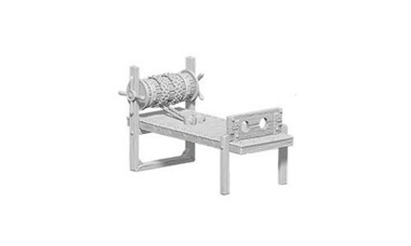 Wizkids Deep Cuts Unpainted Miniatures: Torture Rack