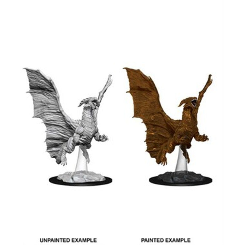Dungeons & Dragons: Nolzur's Marvelous Unpainted Miniatures - Young Copper Dragon