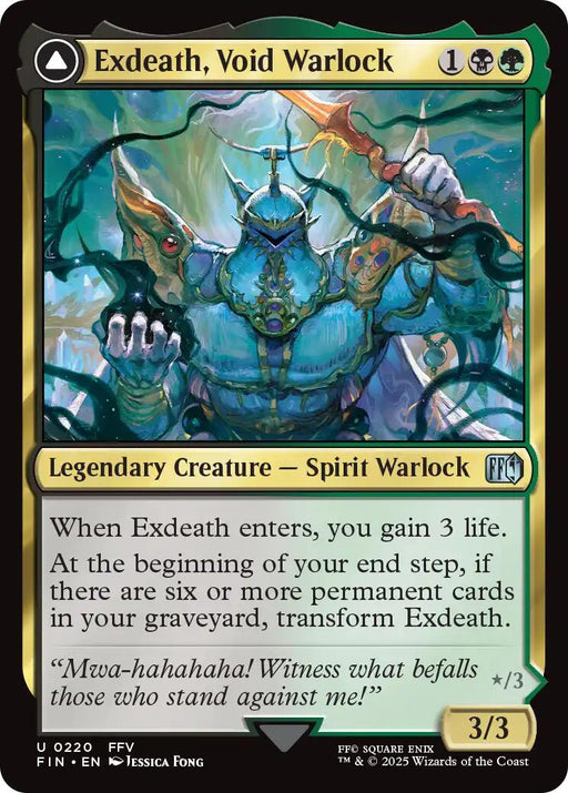 Exdeath Void Warlock