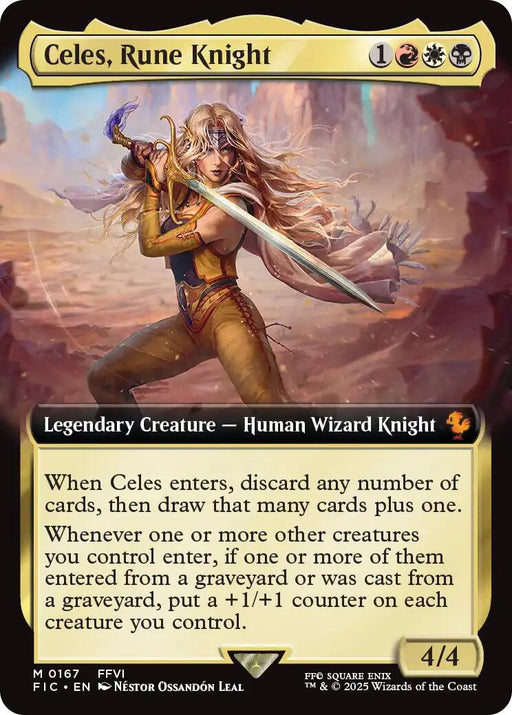 Celes Rune Knight Extended Art
