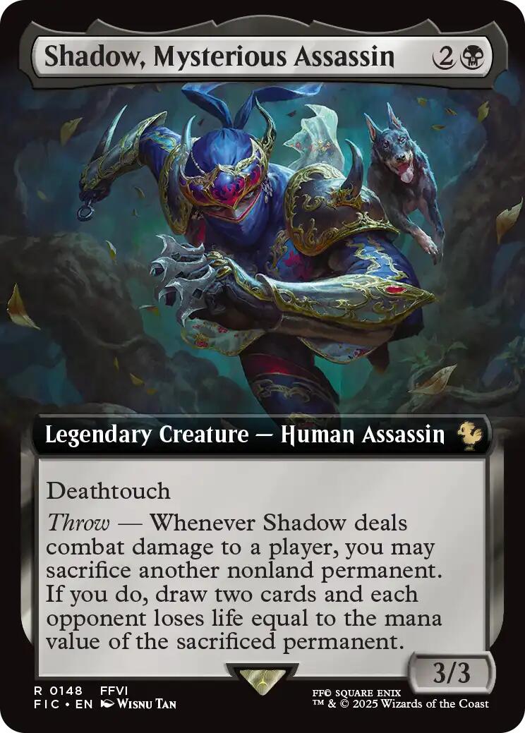 Shadow Mysterious Assassin Extended Art