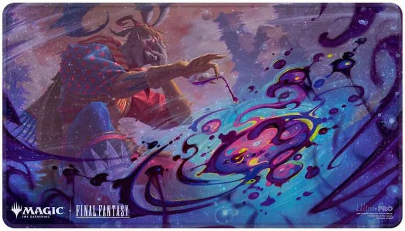 FINAL FANTASY Holofoil Playmat for Magic: The Gathering - Premium Poison the Waters