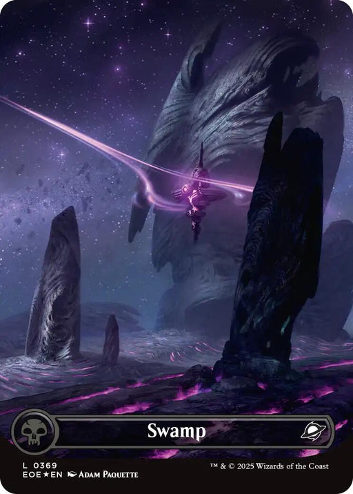 Swamp 0 Borderless Galaxy Foil