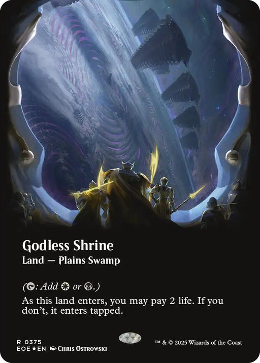 Godless Shrine Borderless Galaxy Foil