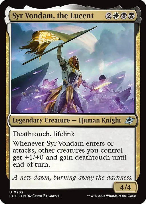 Syr Vondam the Lucent