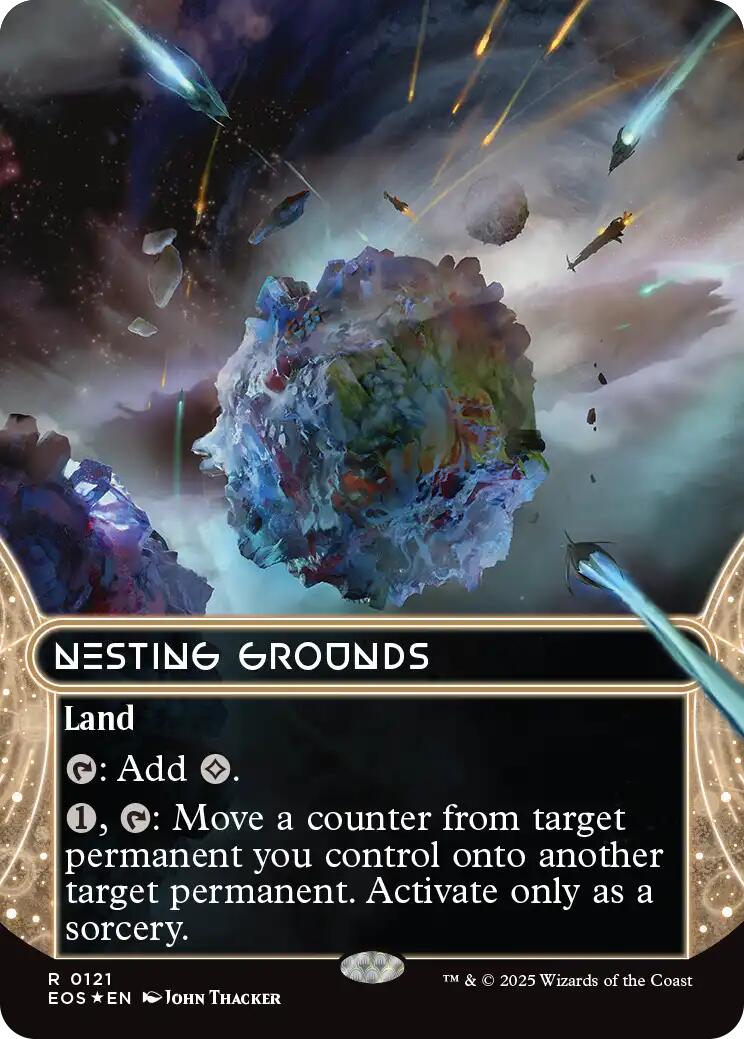 Nesting Grounds 0 Borderless Galaxy Foil