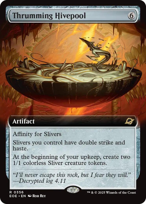 Thrumming Hivepool Extended Art