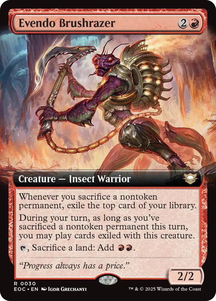 Evendo Brushrazer Extended Art