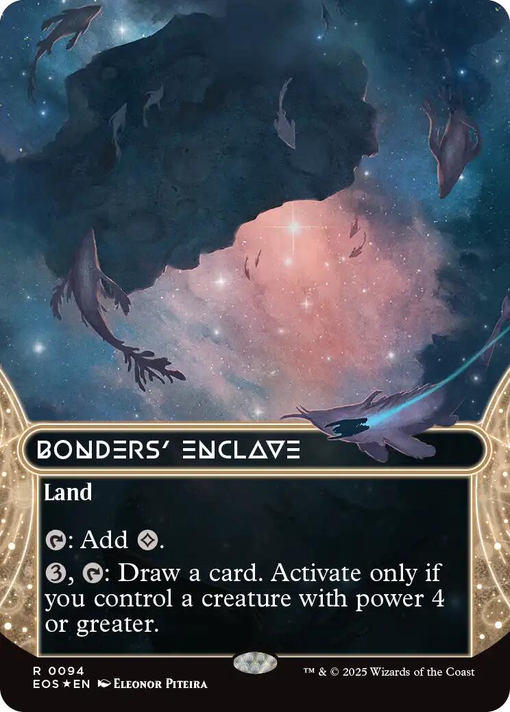 Bonders Enclave 00 Borderless Galaxy Foil