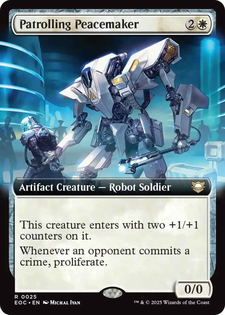 Patrolling Peacemaker Extended Art