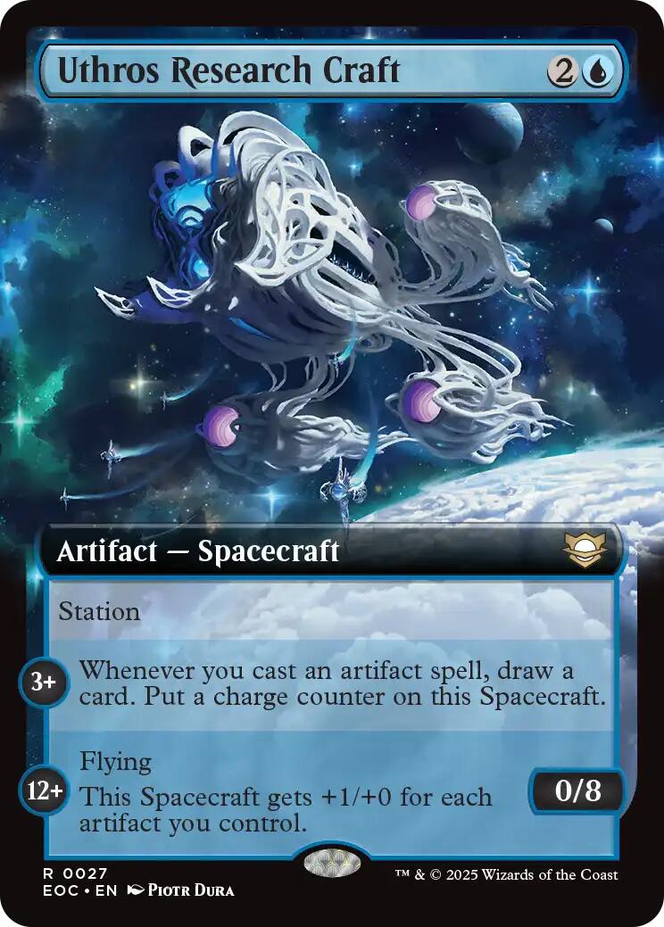 Uthros Research Craft Extended Art