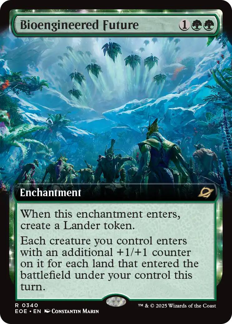 Bioengineered Future Extended Art