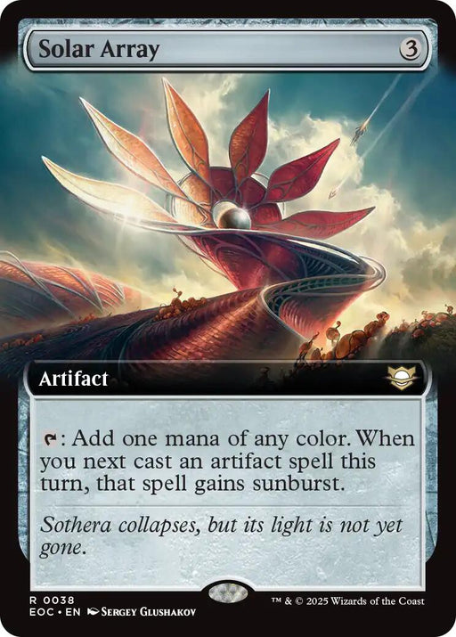 Solar Array Extended Art