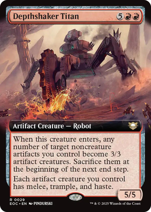 Depthshaker Titan Extended Art