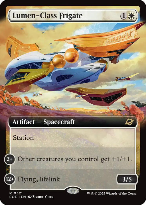 Lumen Class Frigate Extended Art