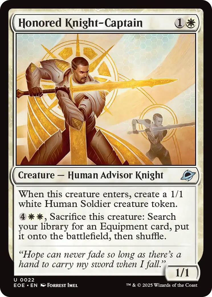 Honored Knight Captain