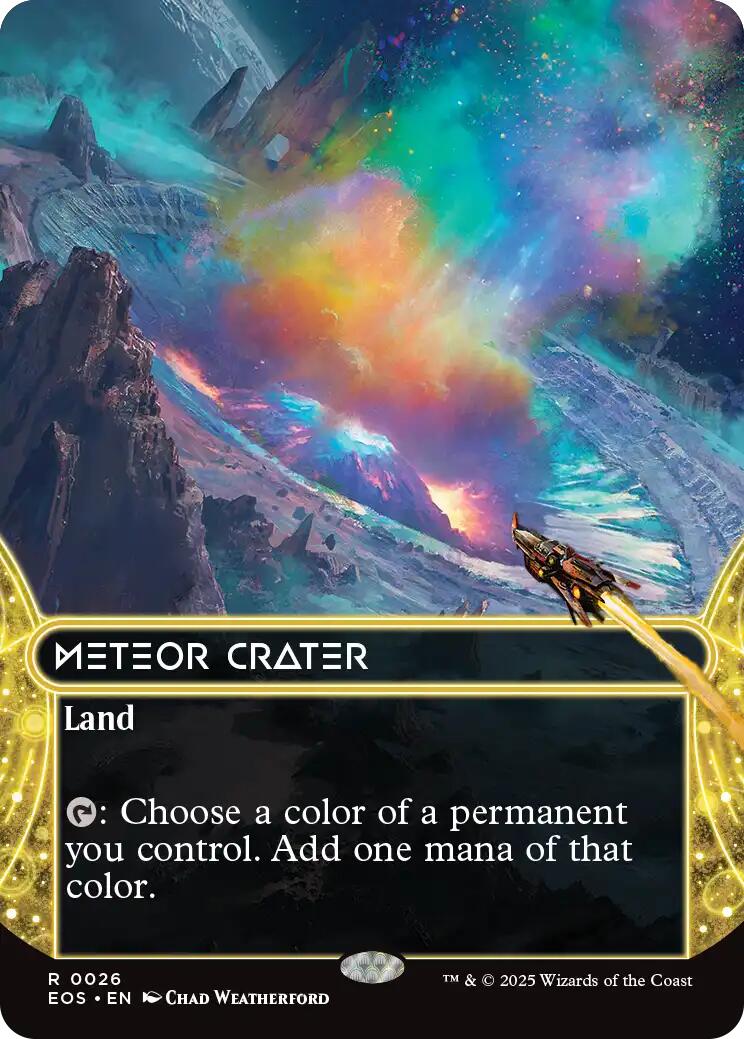 Meteor Crater 00 Borderless