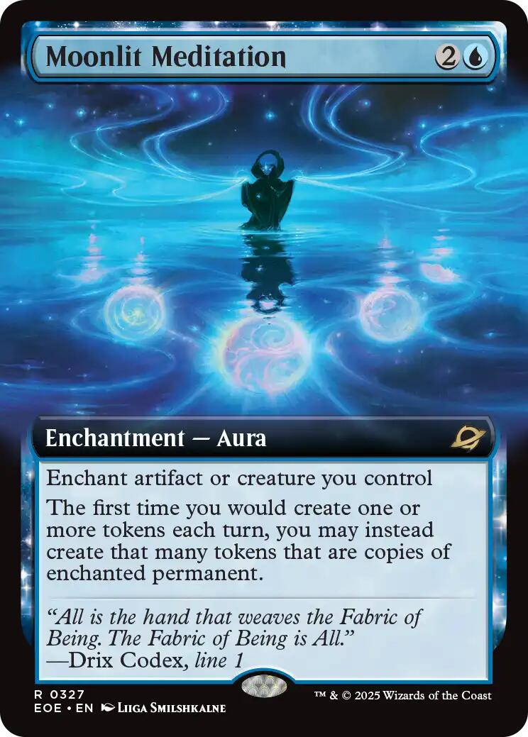 Moonlit Meditation Extended Art