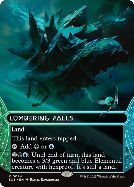 Lumbering Falls 00 Borderless